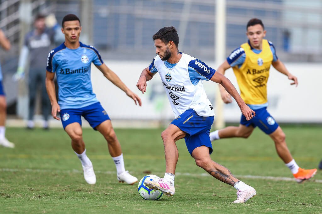 grêmio que deve enfrentar o corinthians