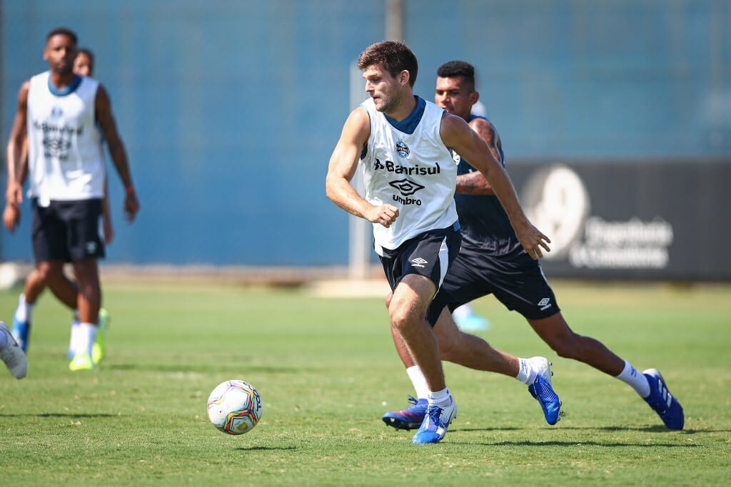 grêmio a sair da quarentena