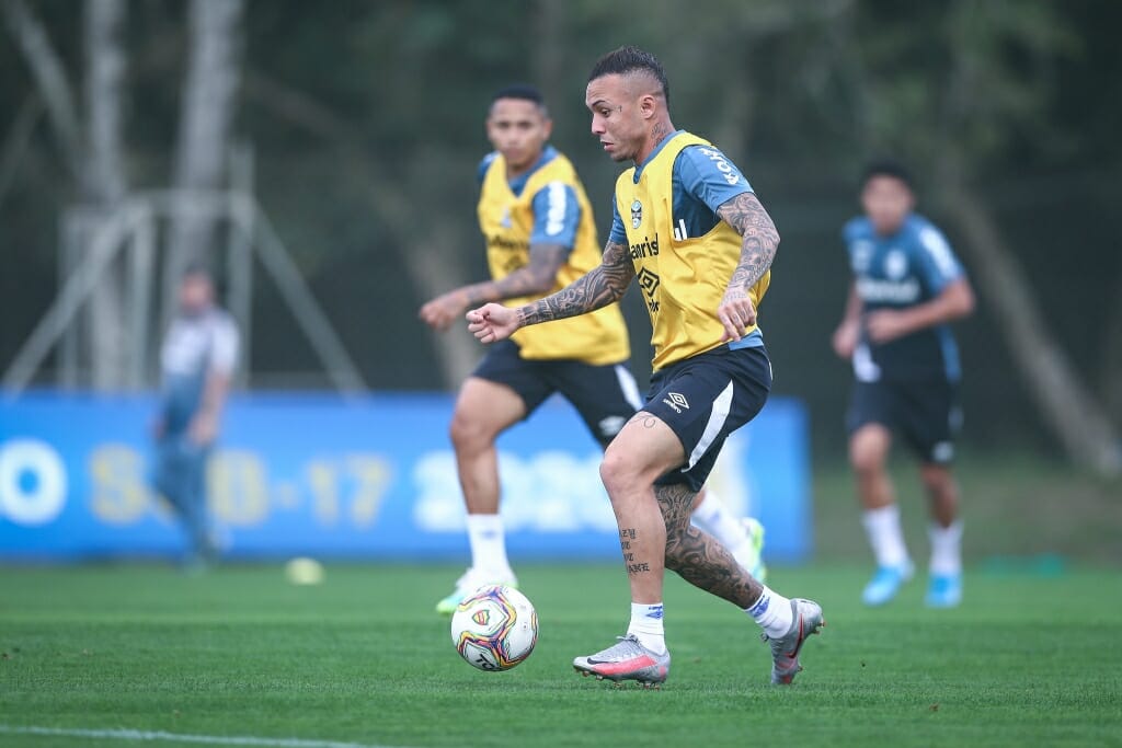 Grêmio que enfrenta o Ypiranga