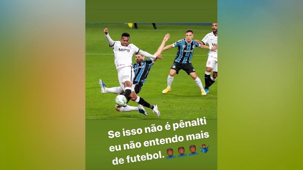 jo gremio corinthians penalti