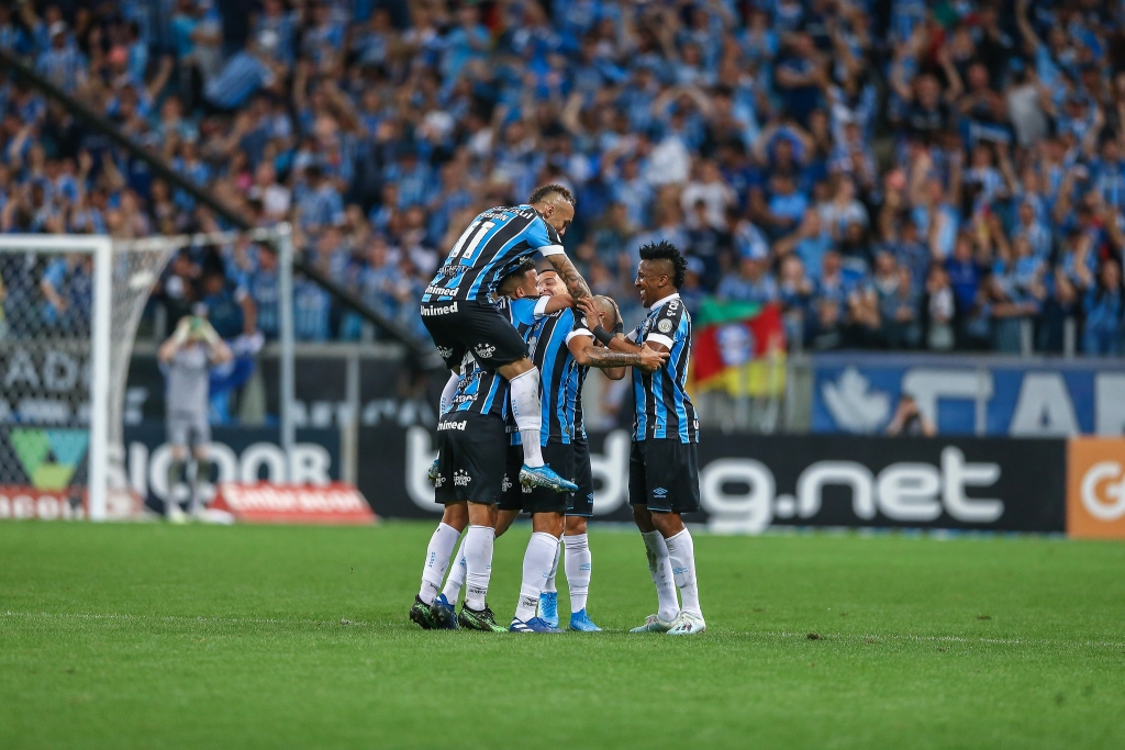 posições do Grêmio na última década