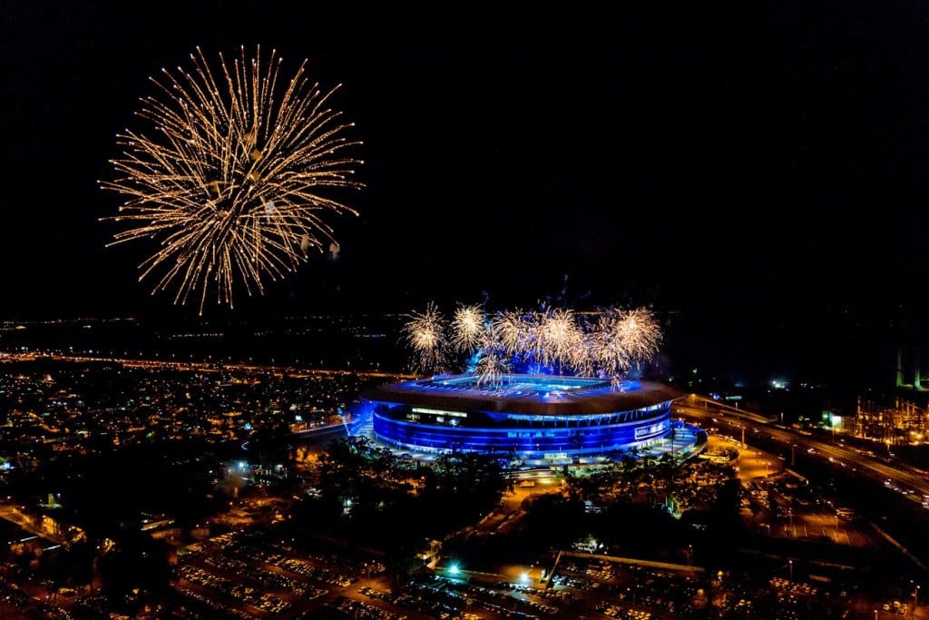 festa de aniversário do Grêmio