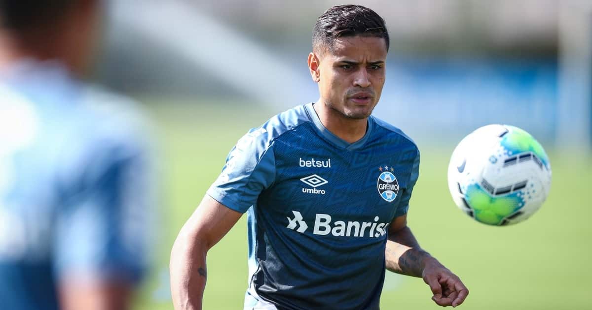 Everton Cardoso não joga nem no time de Aspirantes do Grêmio