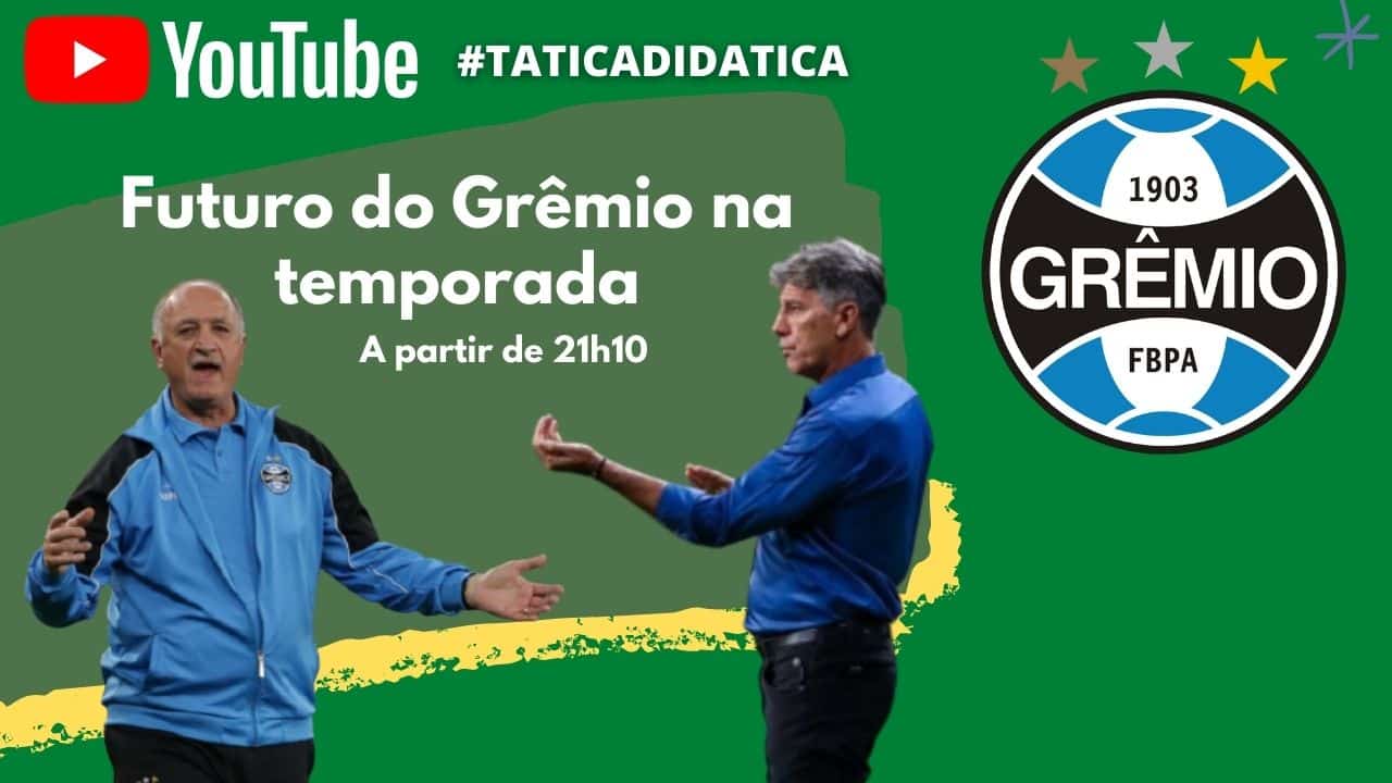 Live: A temporada do Grêmio após a saída de Tiago Nunes