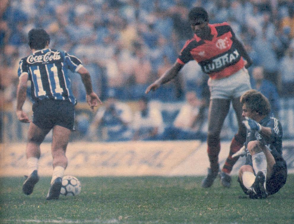 Grêmio e Flamengo - 1989