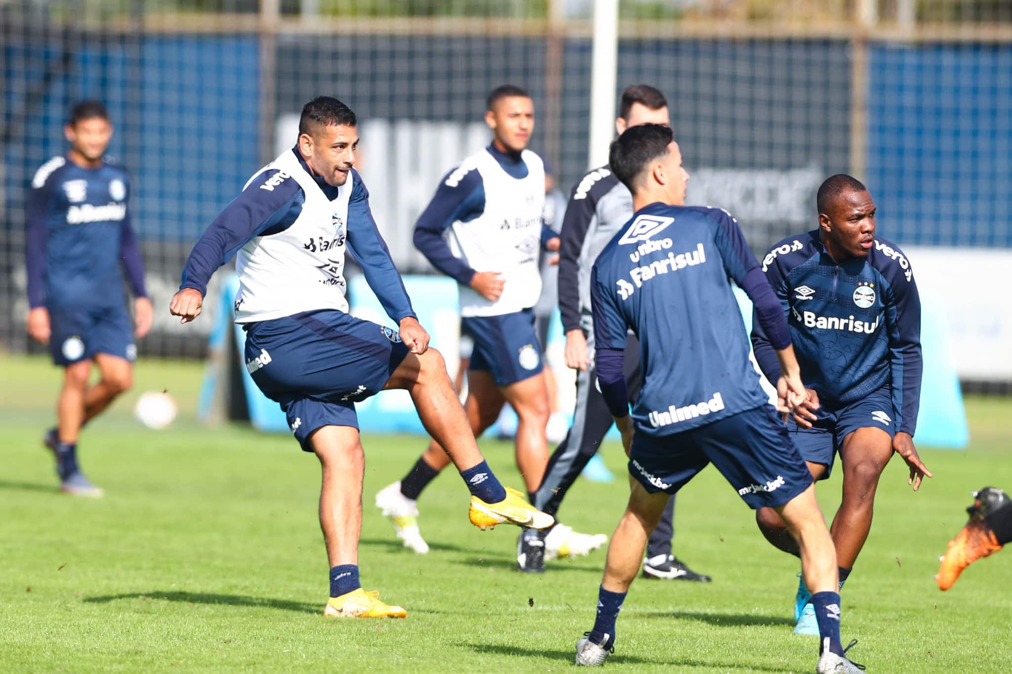 treino gremio imagem