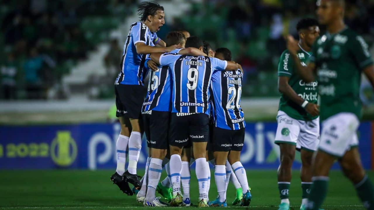 Escalação oficial do Grêmio