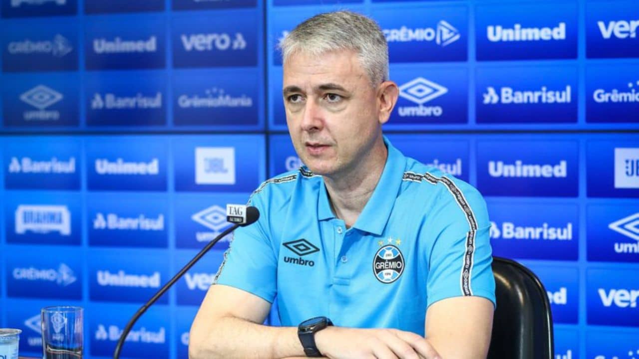 Tiago Nunes ex-técnico do Grêmio