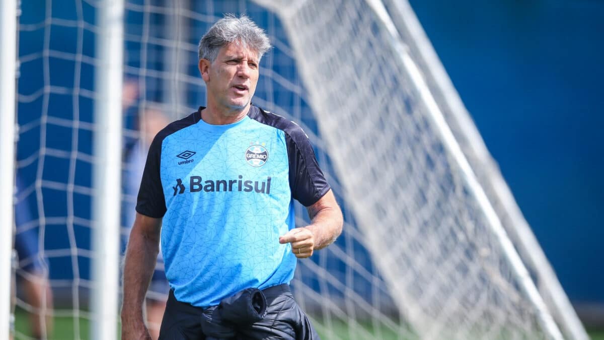 Renato Portaluppi, técnico do Grêmio