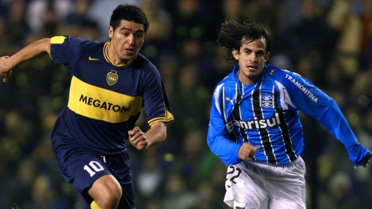 Grêmio Duelo com Boca 16 anos