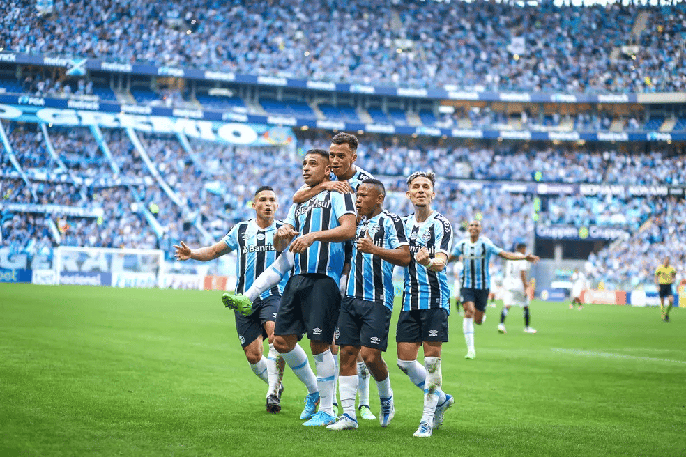 Jogadores do Grêmio