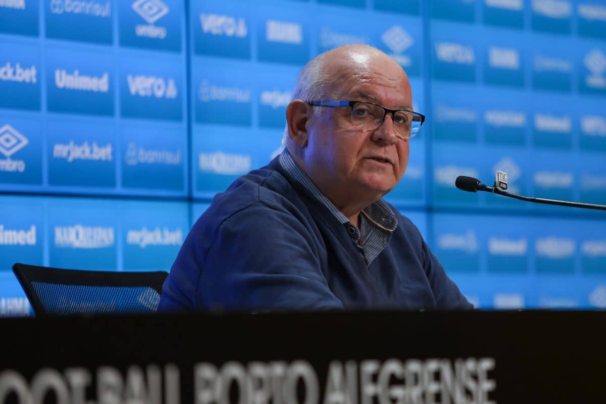 Romildo Bolzan Presidente do Grêmio Renato