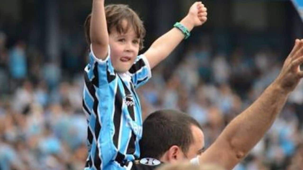 Grêmio torcida criança