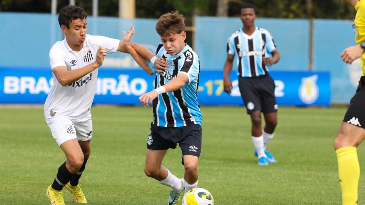 Grêmio x Santos sub-17