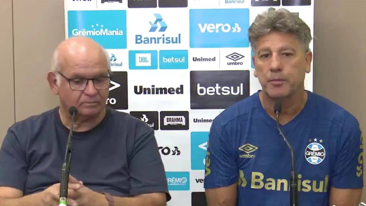 Romildo Bolzan Renato Portaluppi Grêmio