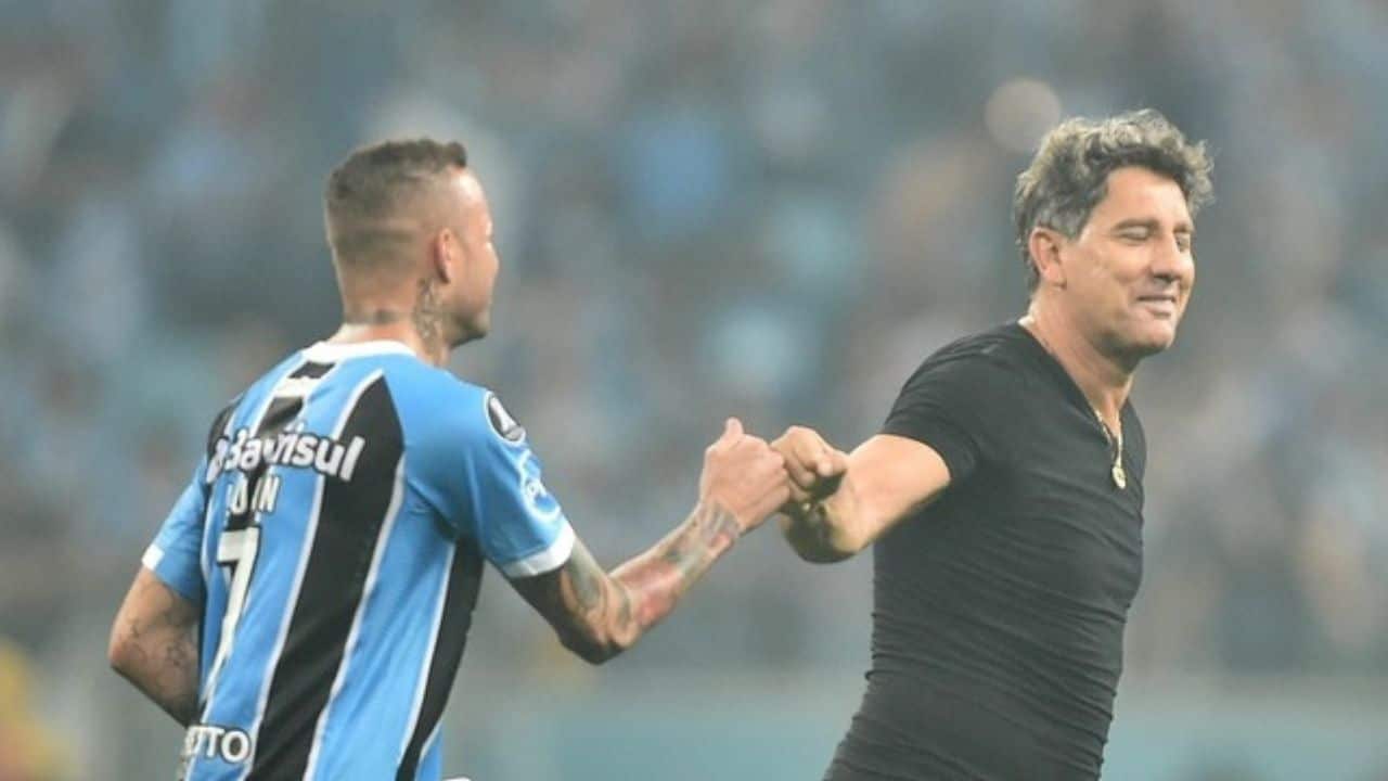 Luan Grêmio Renato Portaluppi