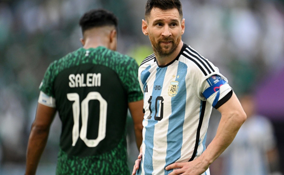 Messi Copa do Mundo Arábia Saudita