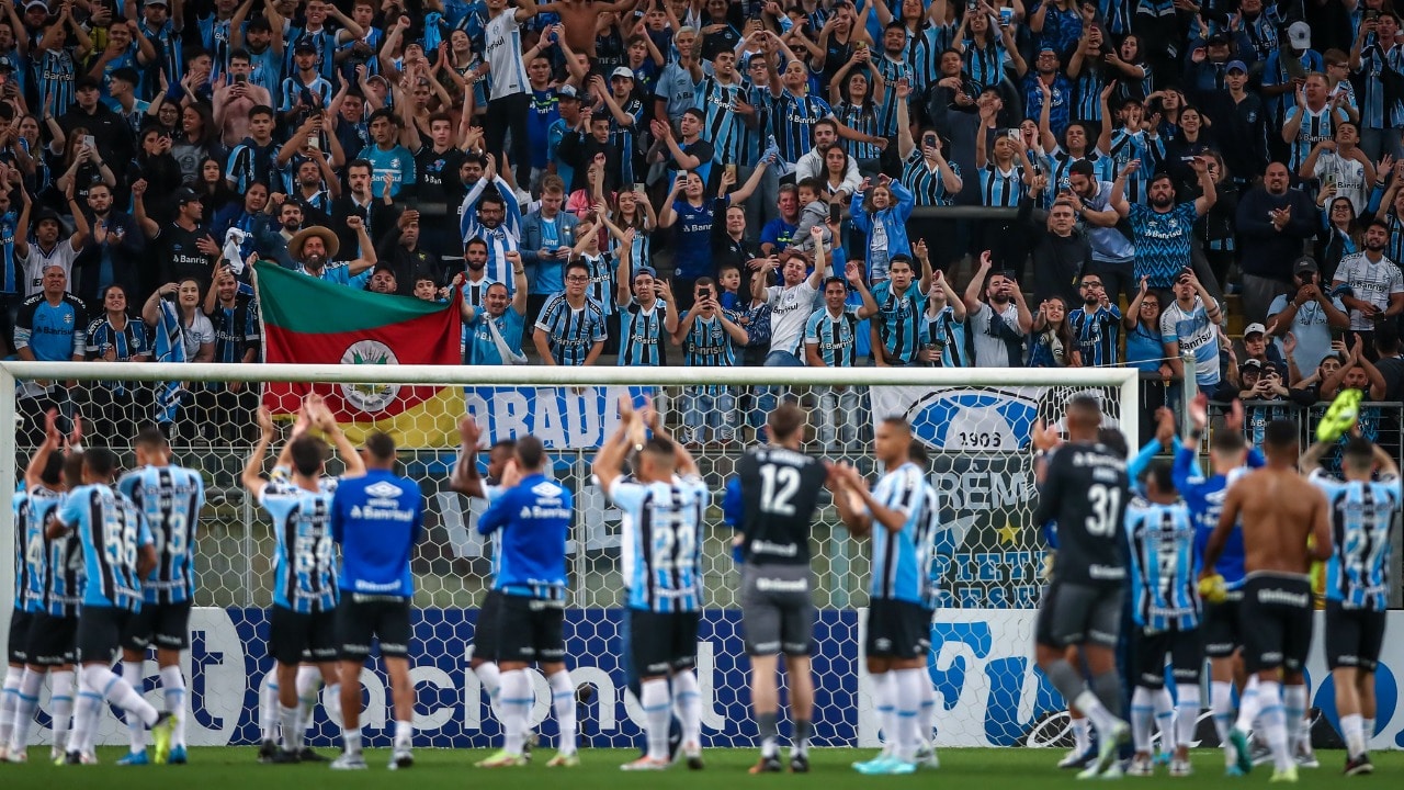 Jogadores do Grêmio