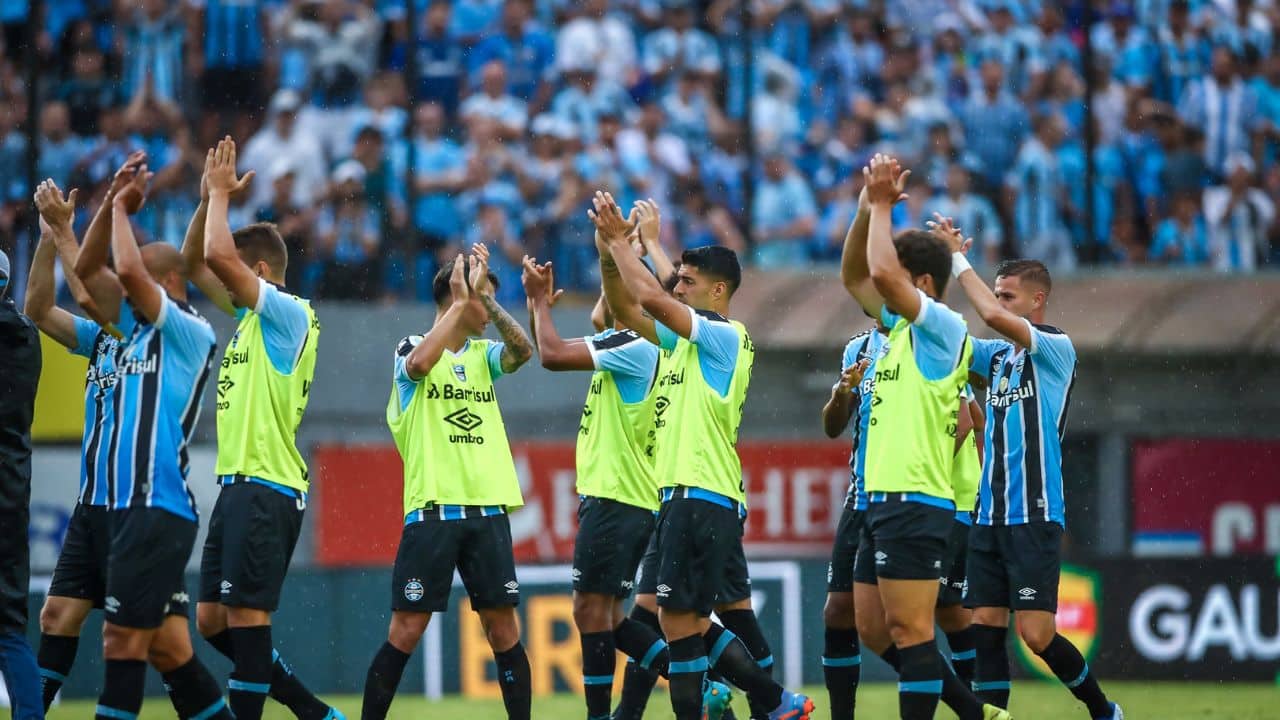 Jogadores do Grêmio