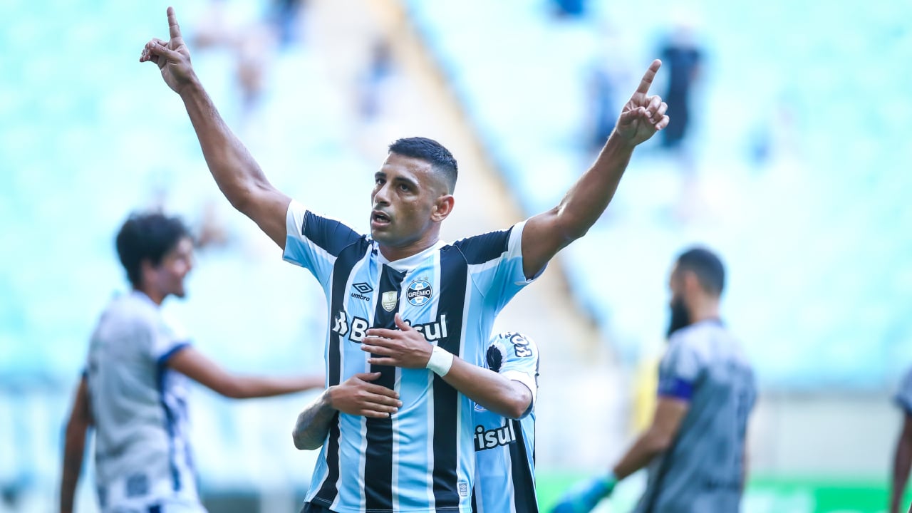 São José x Grêmio Diego Souza