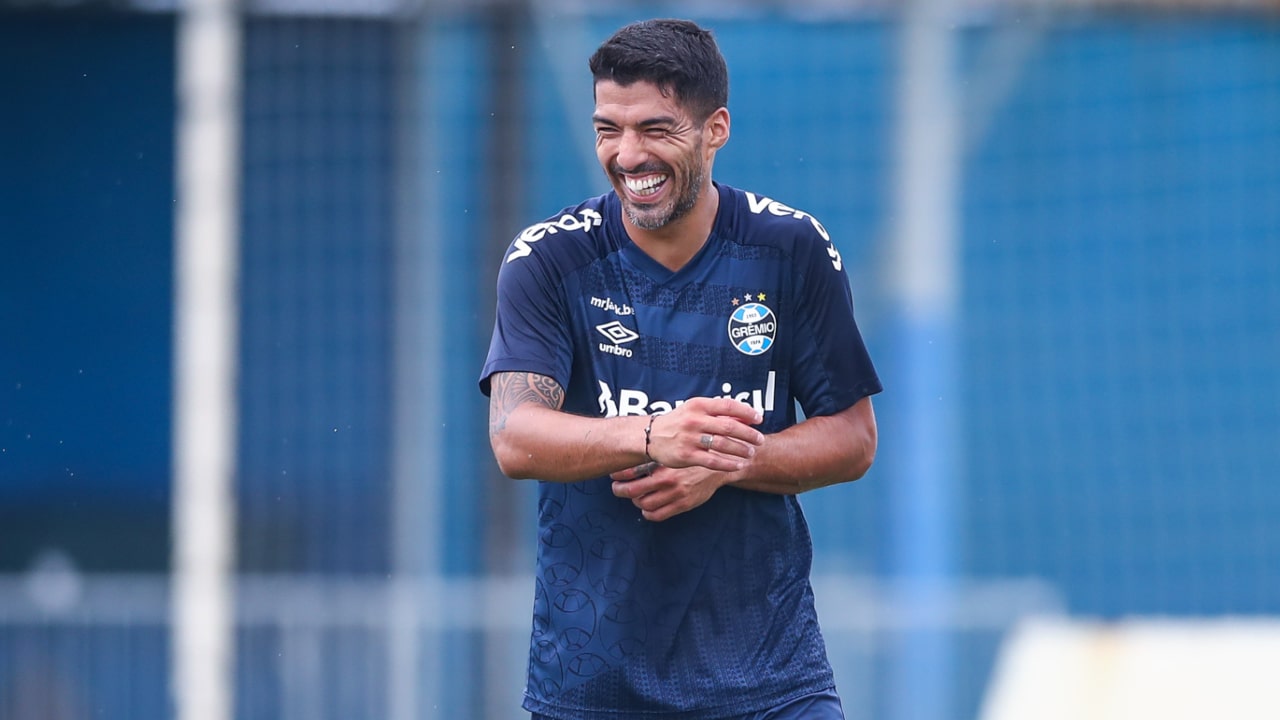 Suárez Grêmio Treinamento