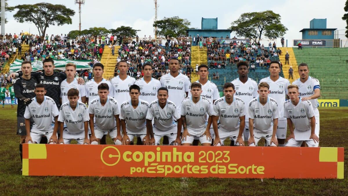 Grupo do Grêmio na Copinha 2023: times, jogos, datas e horários