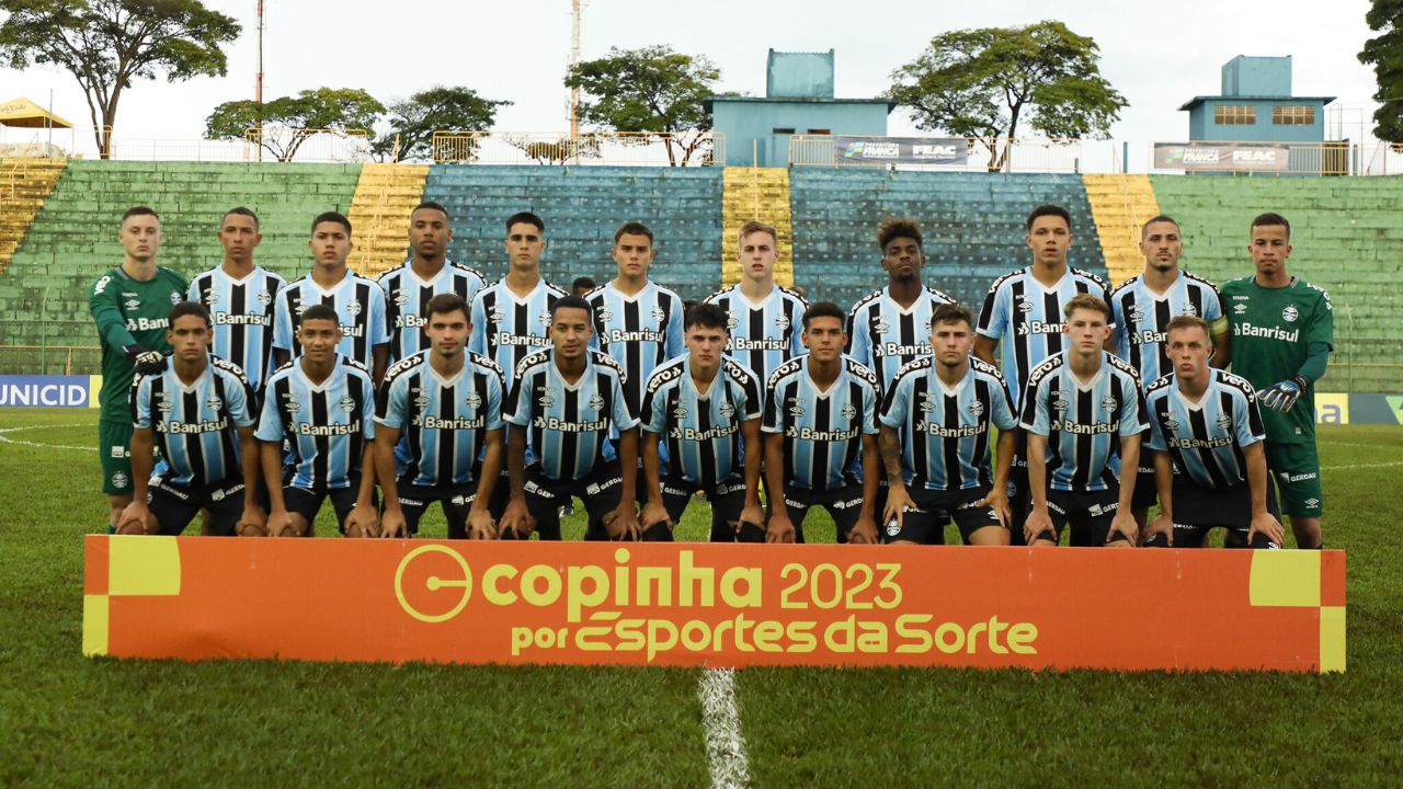 Grêmio Copinha 2023 notas dos jogadores