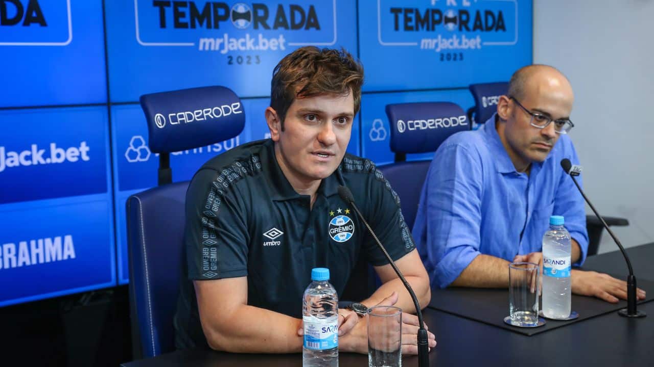 Antônio Brum e Paulo Caleffi - Grêmio