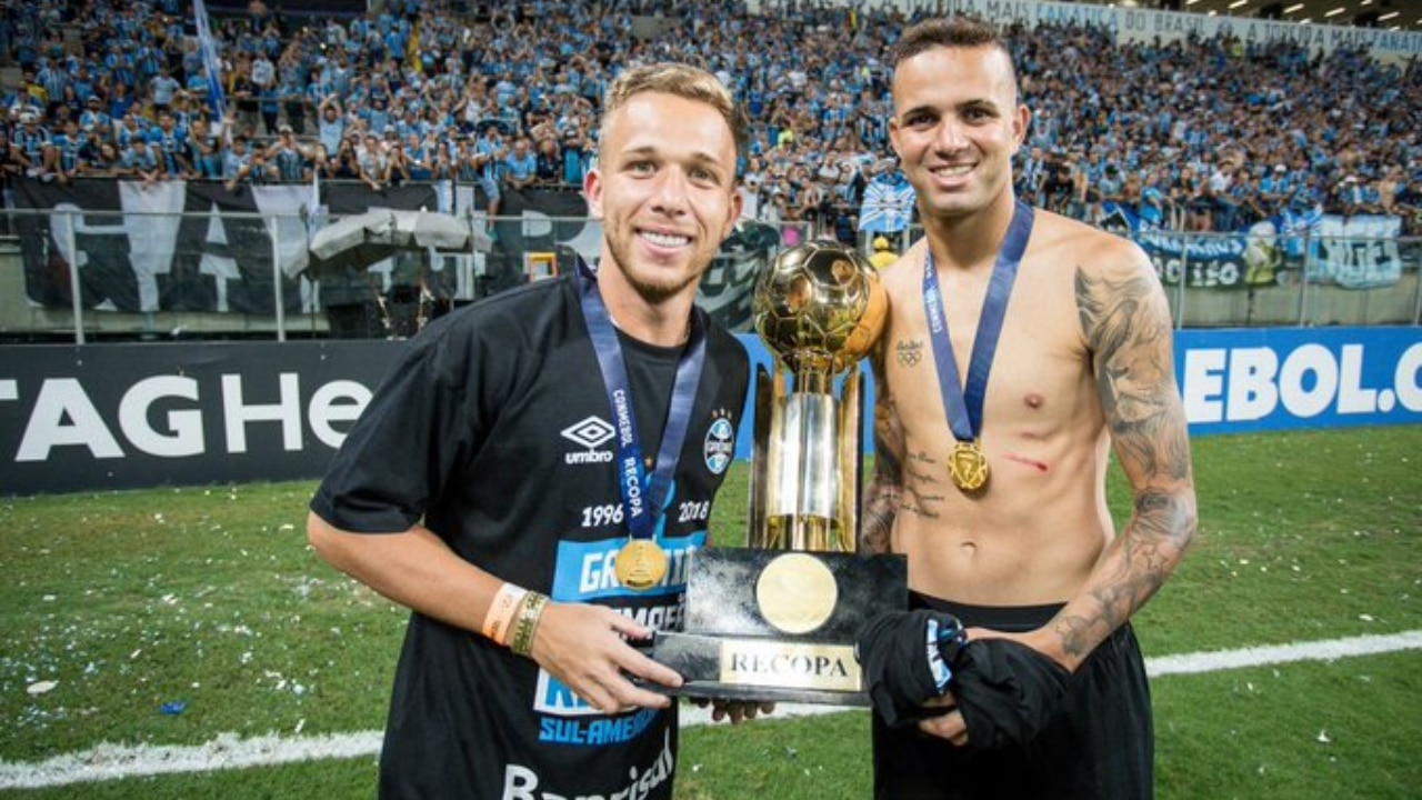 Grêmio Palmeiras Arthur Luan