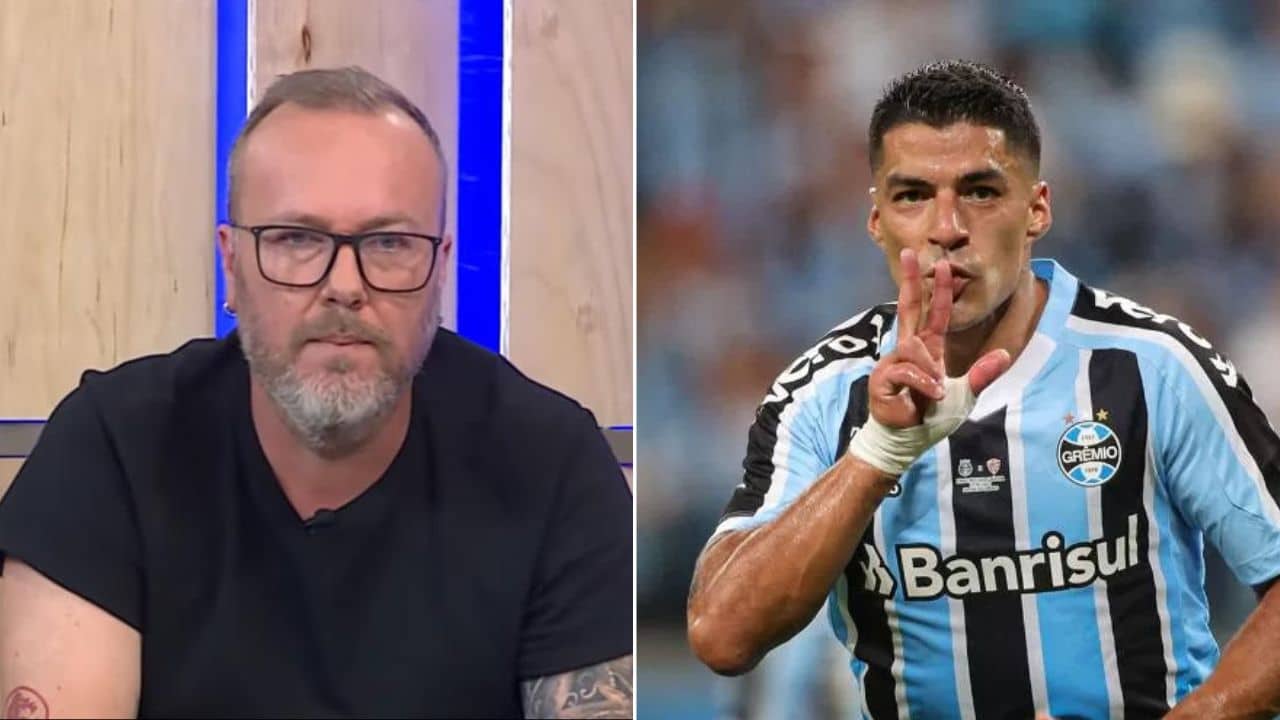 Suárez e Fabiano Baldasso Grêmio x Inter