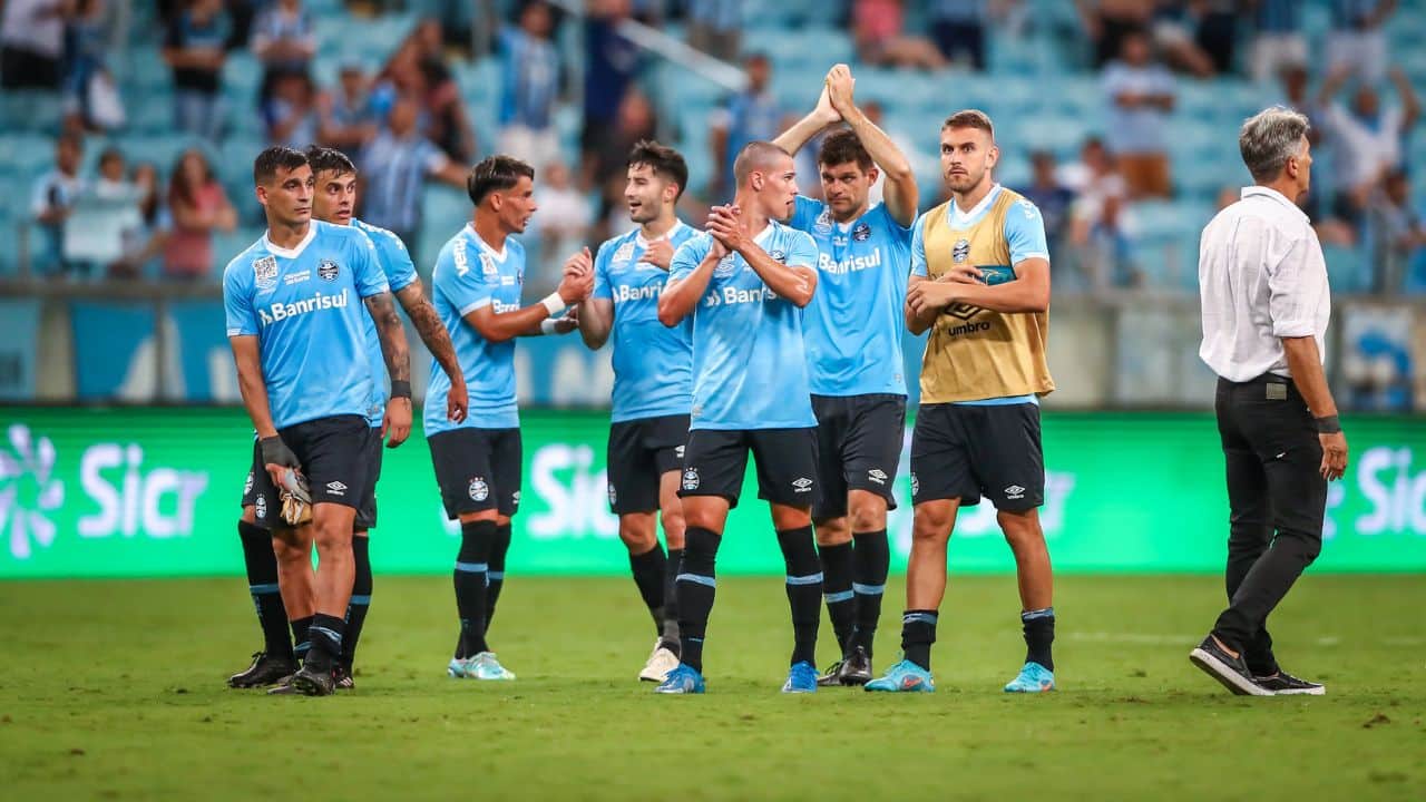 Jogadores do Grêmio