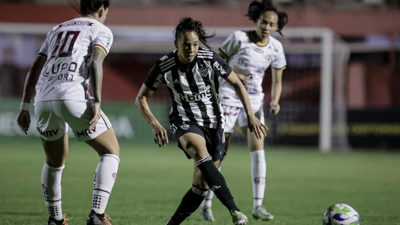 Atlético-MG e Grêmio Brasileirão Feminino