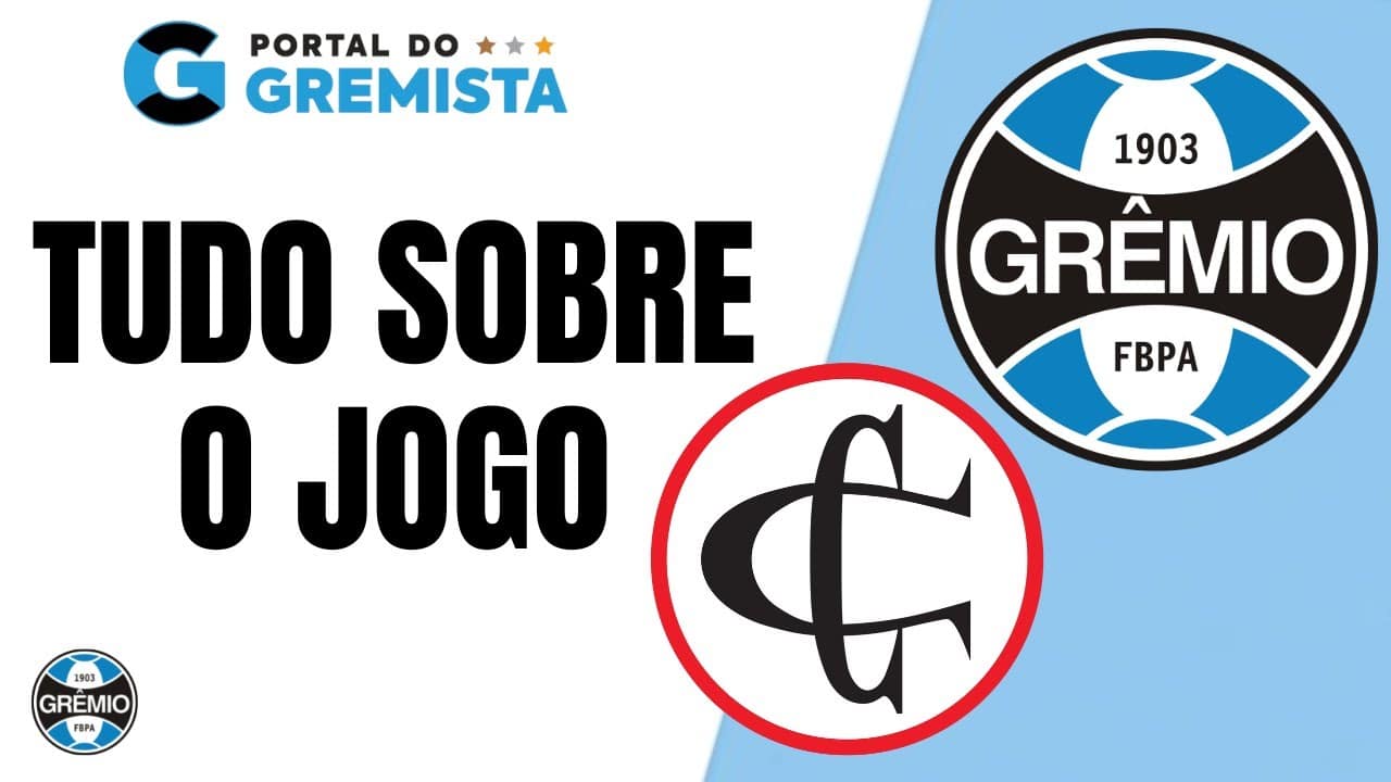 É amanhã! Campinense x Grêmio fazem jogo eliminatório no DF pela Copa do  Brasil