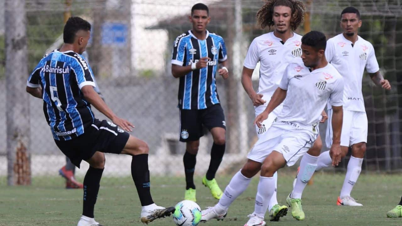 Grêmio x Santos Sub-20 Brasileirão