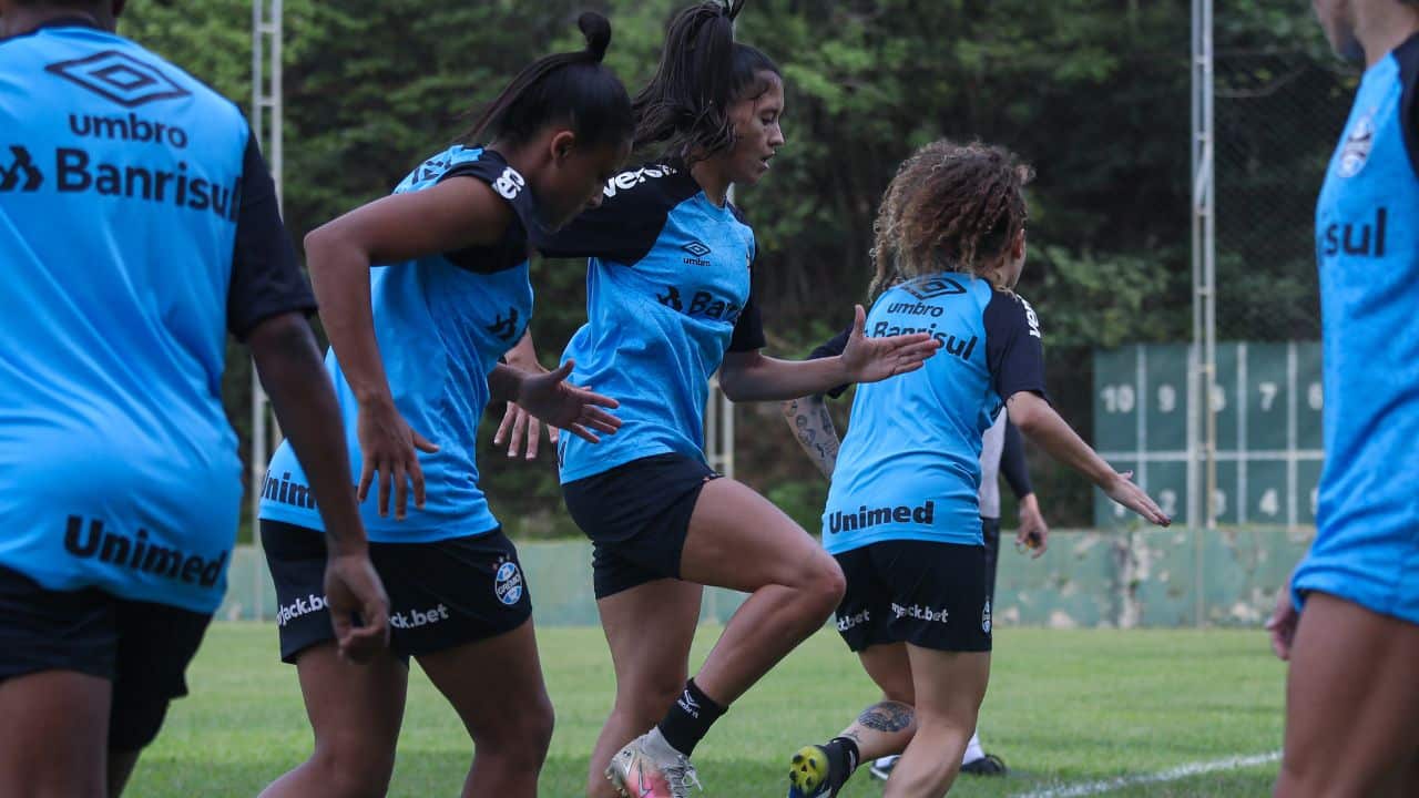 Gurias do Grêmio Brasileirão Treino