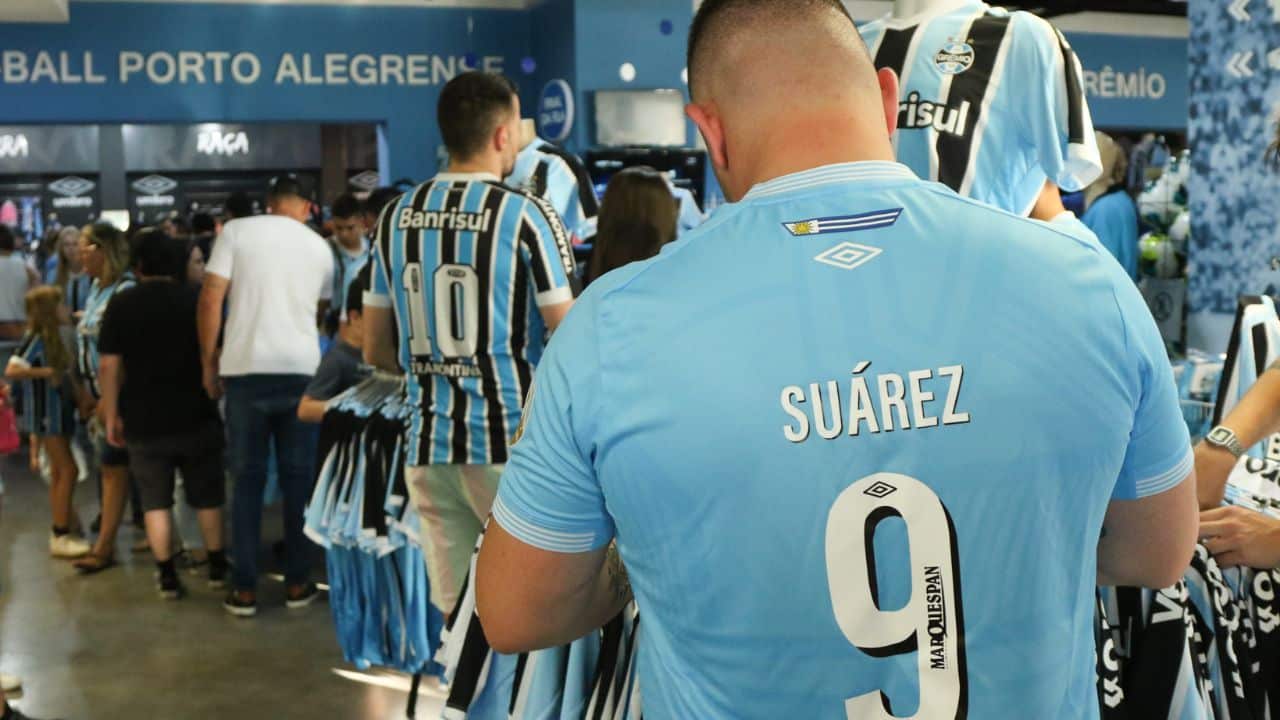 Suárez Grêmio Loja Vendas