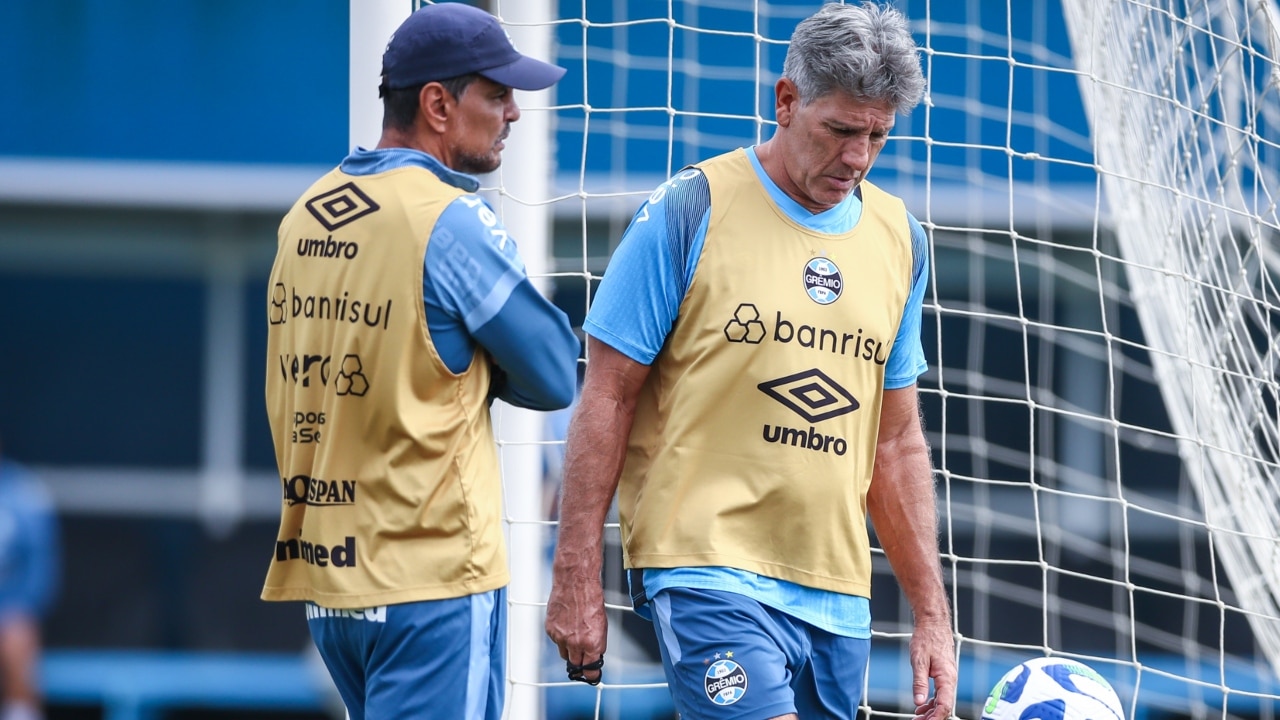 Grêmio Renato Portaluppi Alexandre Mendes