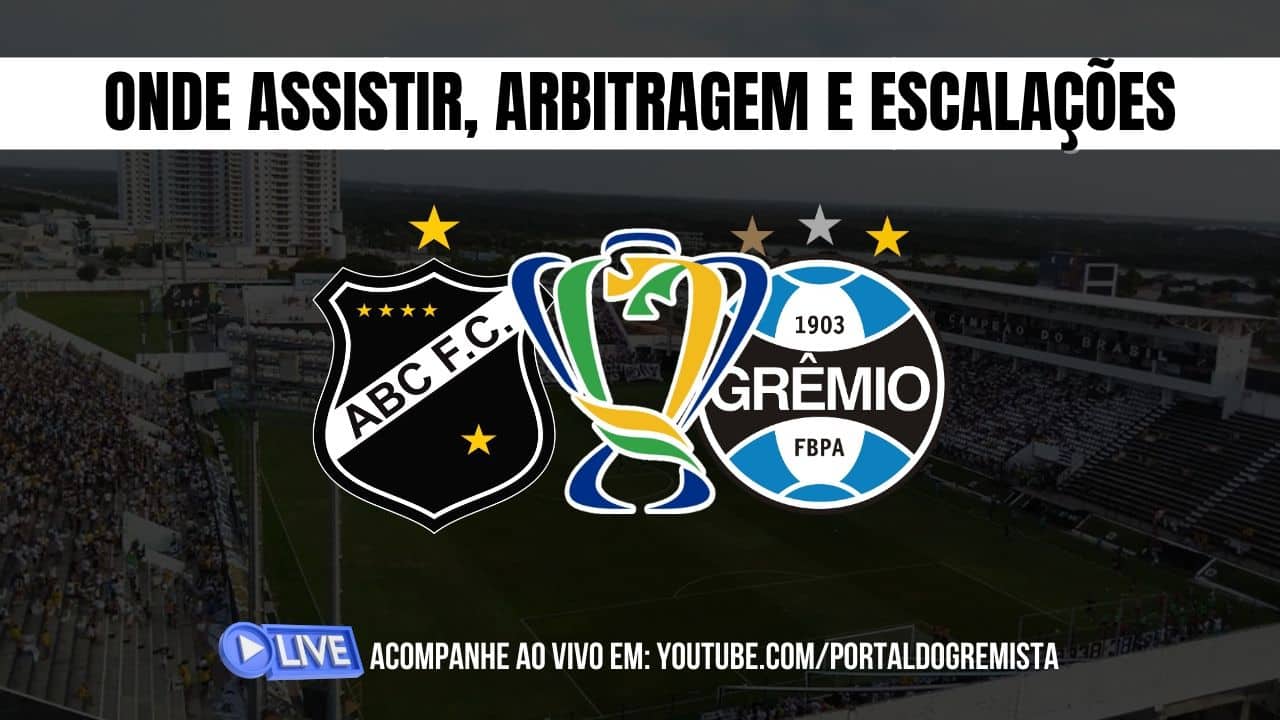 ABC x Grêmio ao vivo: onde assistir, escalação provável e horário