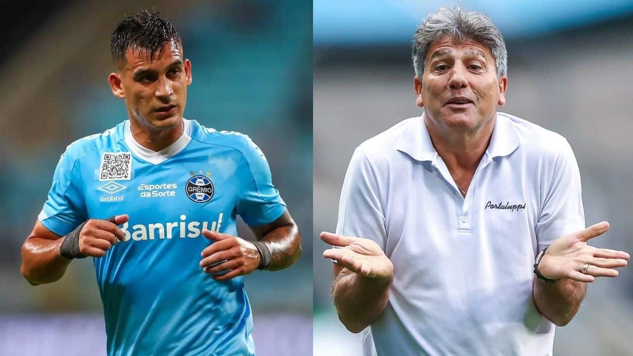 Renato Portaluppi e Franco Cristaldo Grêmio