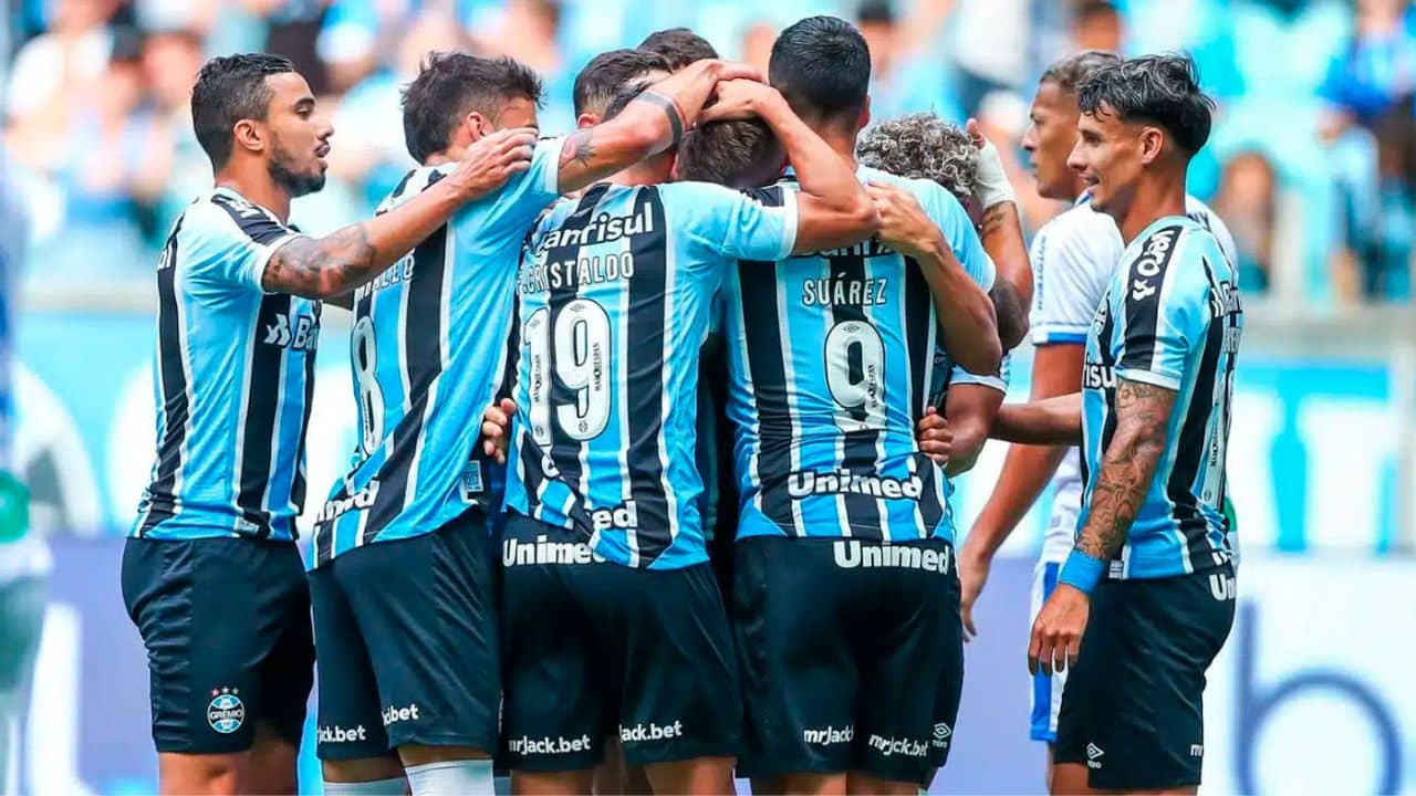 Grêmio escalação oficial Luis Suárez