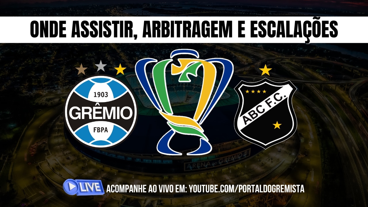 Grêmio x ABC Como Assistir