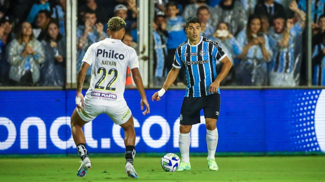Melhores momentos de Grêmio x Santos Brasileirão 2023