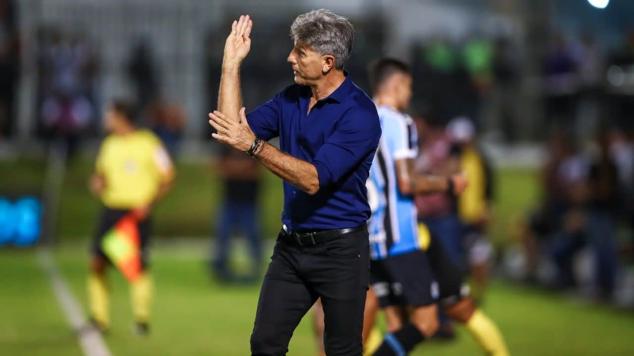 Renato Portaluppi ABC x Grêmio na Copa do Brasil 2023