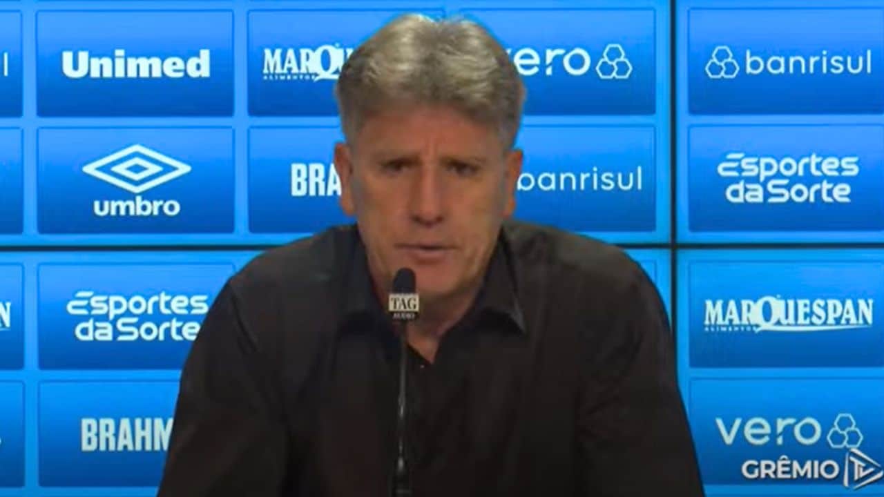 Renato critica atuação do Grêmio diante do ABC