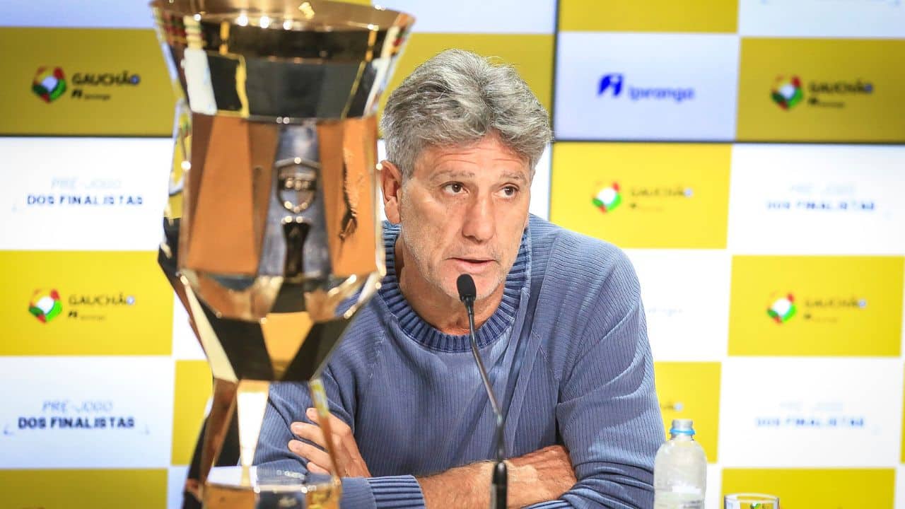 Grêmio x Caxias Renato Portaluppi