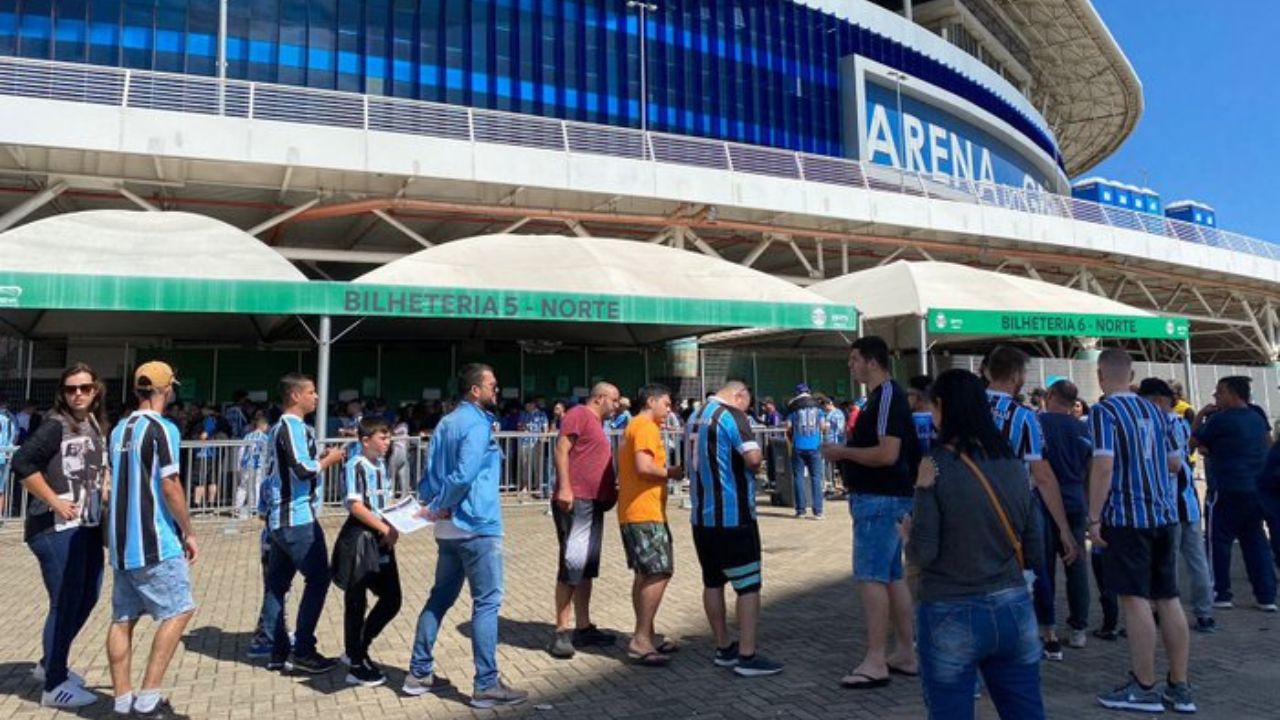 Arena do Grêmio ingressos fraudes