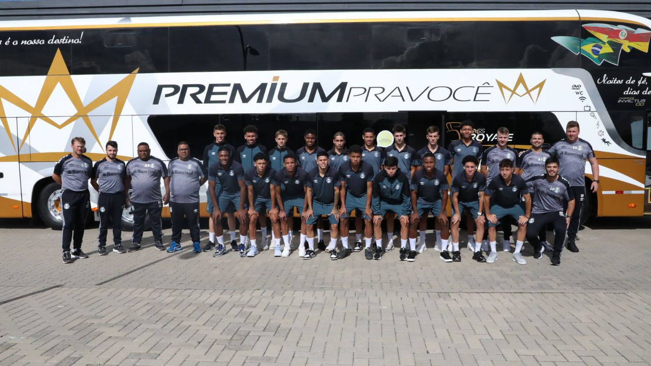 Sub-17 do Grêmio viaja para torneio na Argentina