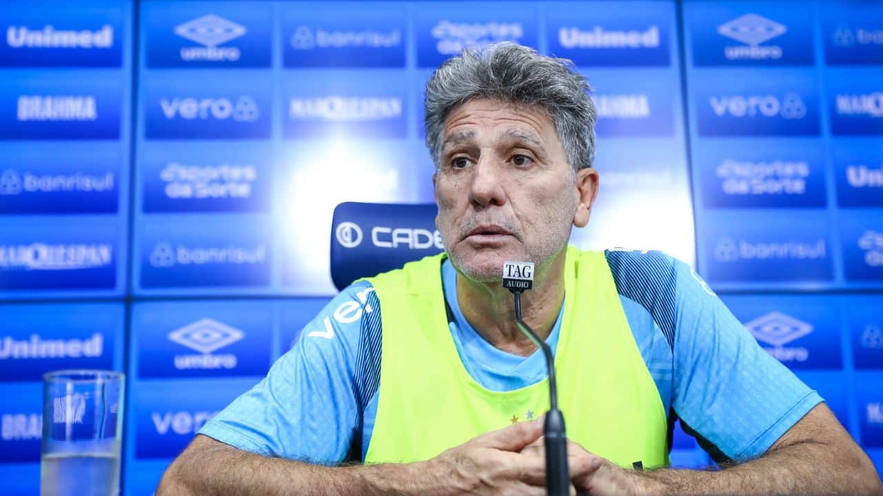 Renato fala sobre ambiente no Grêmio