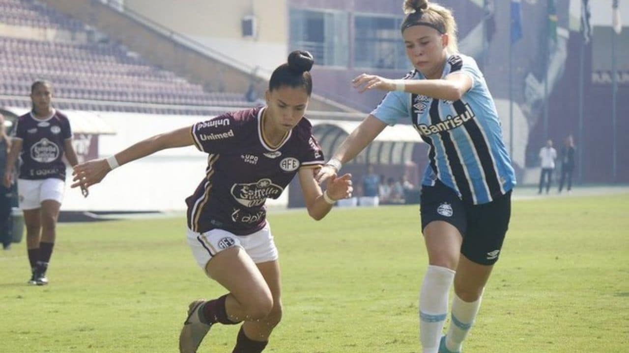 Grêmio perde para a Ferroviária no Brasileirão Feminino Sub-20