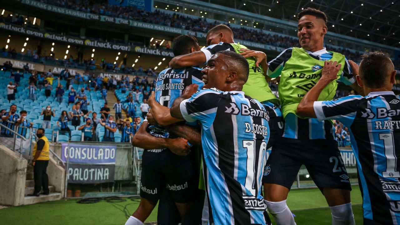 Grêmio Titulares último duelo São Paulo